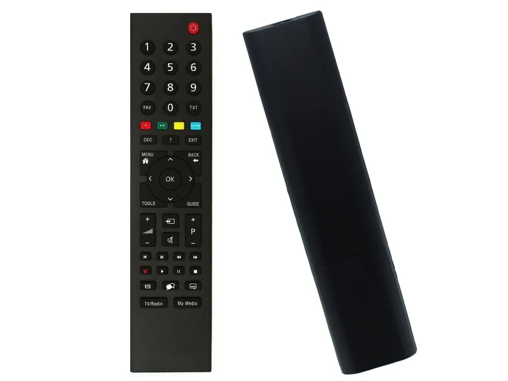 azurano Ersatz für GRUNDIG RC3214803/01, RC3214803, TP6187R-P1 Universal-Smart-TV-Fernbedienung