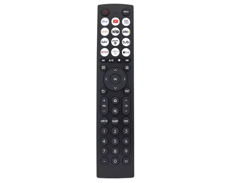 azurano Ersatz für HISENSE EN2D36H Universal-Smart-TV-Fernbedienung (Streaming-Tasten)
