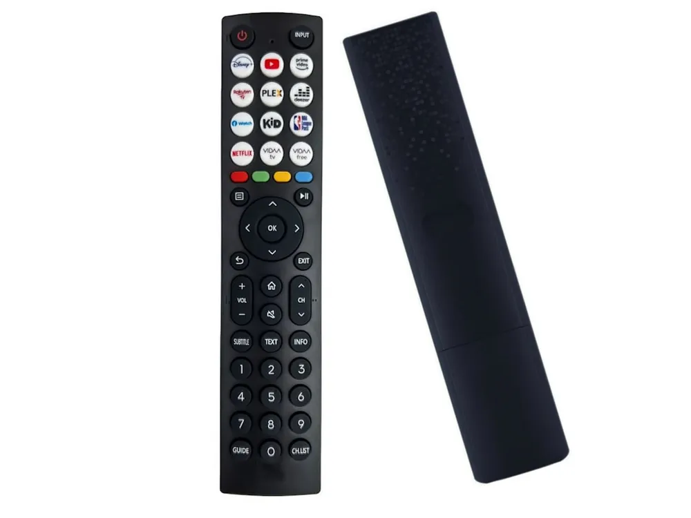azurano Ersatz für HISENSE EN2M36H, EN2Q36H, EN2O36H, EN2P36H Universal-Smart-TV-Fernbedienung (Streaming-Tasten)
