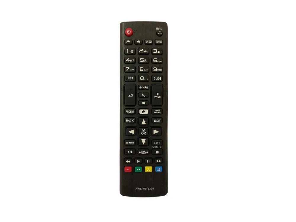 azurano Ersatz für LG AKB74915324, AKB75055702 Universal-Smart-TV-Fernbedienung