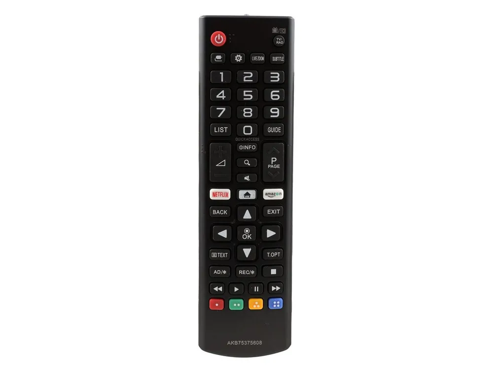 azurano Ersatz für LG AKB75375608 Universal-Smart-TV-Fernbedienung (Ersetzt LG AKB75375608 & AN-MR18BA)