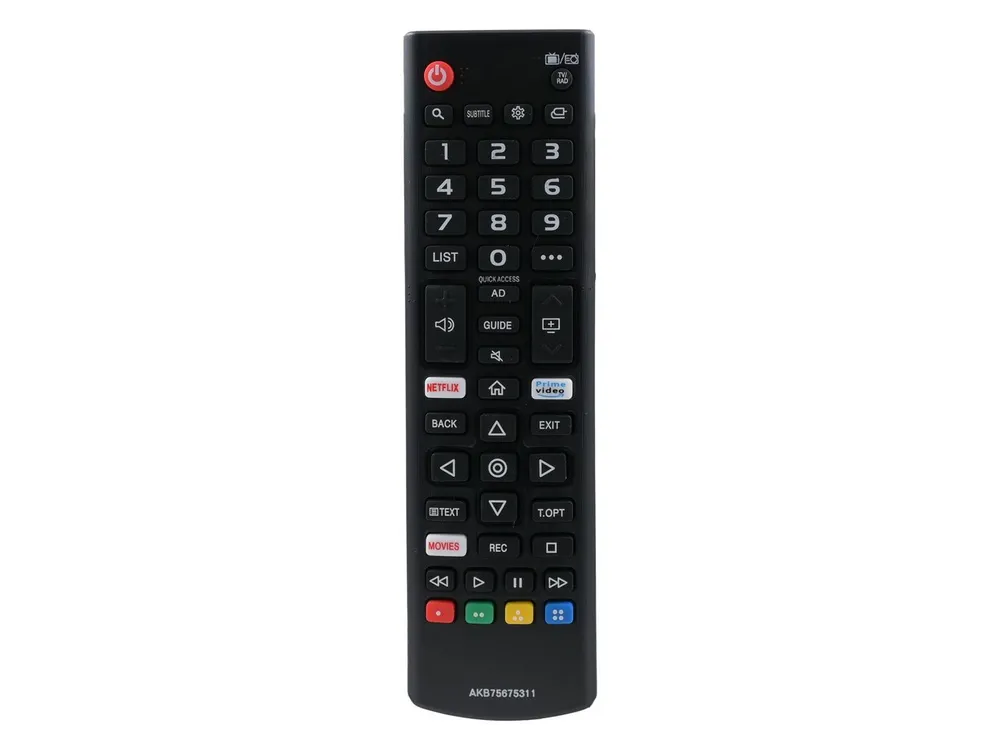 azurano Ersatz für LG AKB75675311, AKB75675325 Universal-Smart-TV-Fernbedienung (Ersetzt auch AKB75095308, AKB75375608, AKB75095303, AKB75675301)