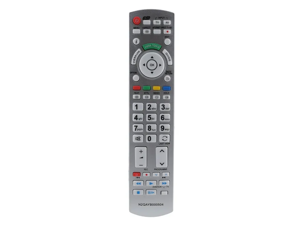 azurano Ersatz für PANASONIC N2QAYB000504, N2QAYB000505, N2QAYB000506, Universal-Smart-TV-Fernbedienung (SUB N2QAYB000505, N2QAYB000506, N2QAYB000673, N2QAYB000785)