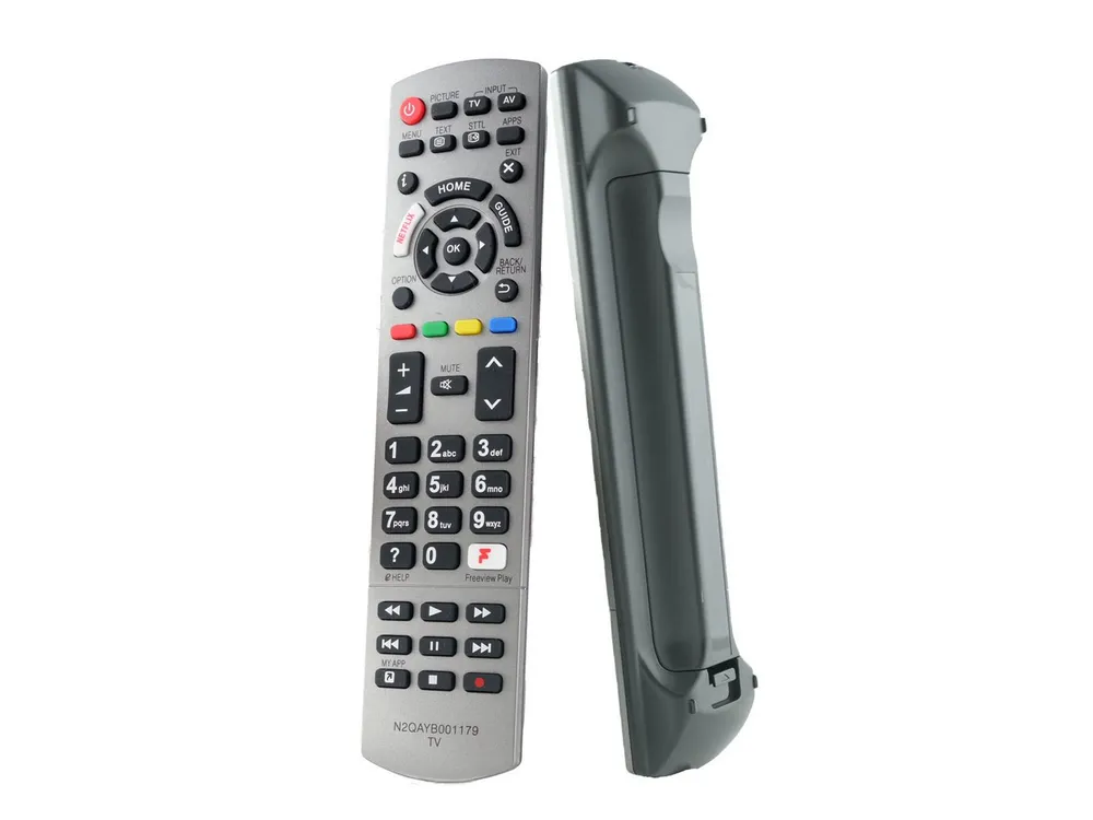 azurano Ersatz für PANASONIC N2QAYB001178, N2QAYB001179 Universal-Smart-TV-Fernbedienung (Streaming-Tasten)