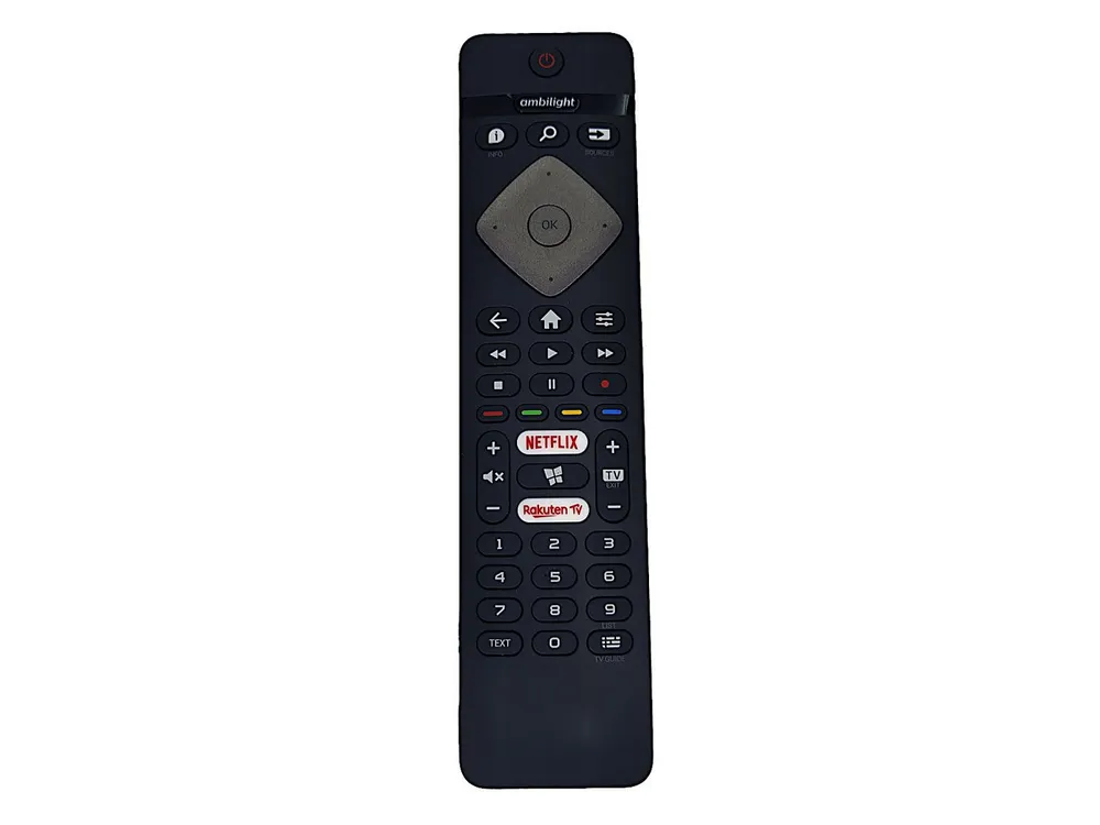 azurano Ersatz für PHILIPS 996599001511, 398GR10BEPHN0017BC, Universal-Smart-TV-Fernbedienung (Streaming-Tasten)