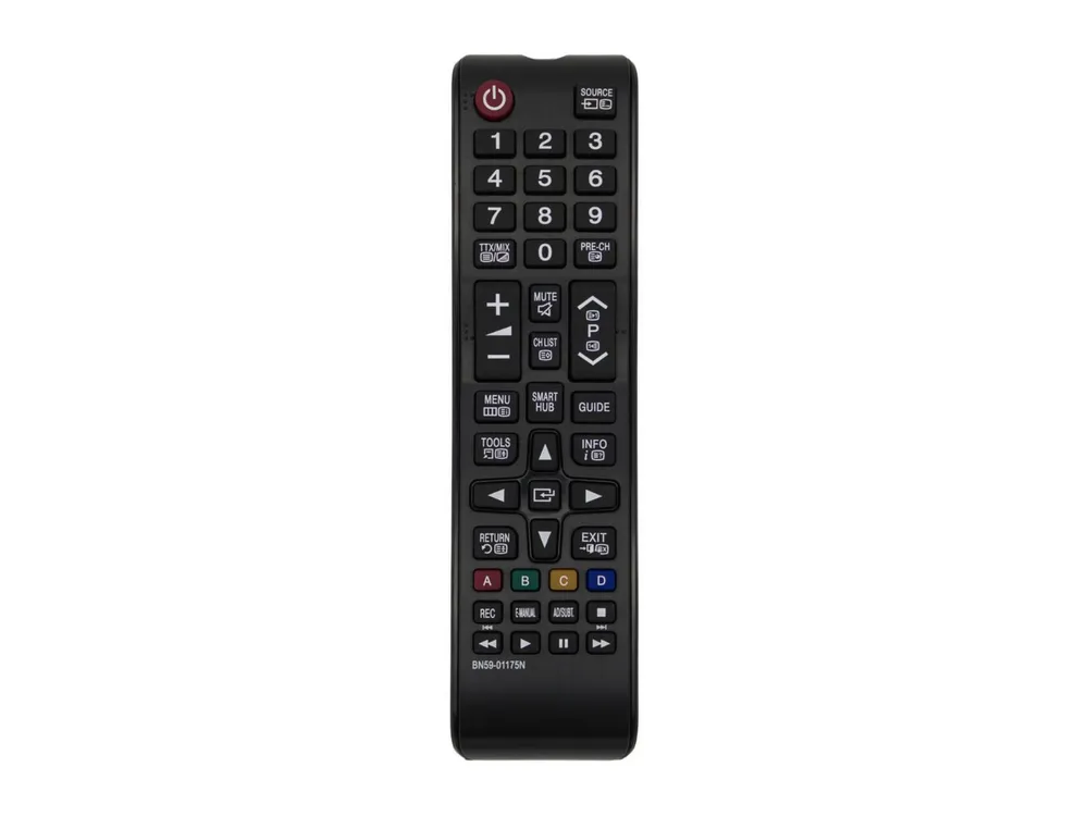 azurano Ersatz für SAMSUNG BN59-01175N, BN5901175N, TM1240A Universal-Smart-TV-Fernbedienung (Universal einsetzbar für viele Samsung TVs)