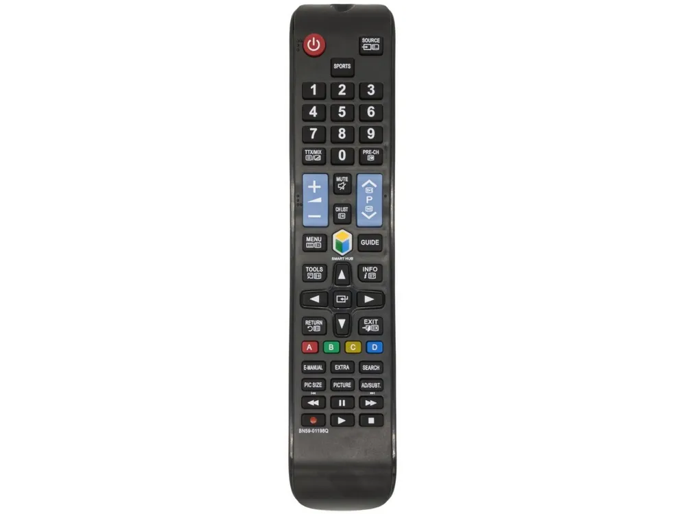 azurano Ersatz für SAMSUNG BN59-01198Q, TM1250A Universal-Smart-TV-Fernbedienung (universal, passt für 2012-2019 SAMSUNG TV)