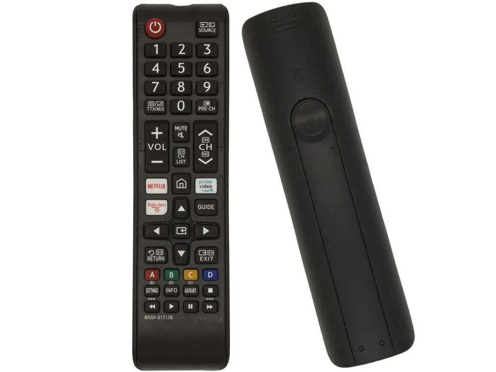 azurano Ersatz für SAMSUNG BN59-01315B Universal-Smart-TV-Fernbedienung (für 2018-2022 SAMSUNG UE Quantum Crystal - Netflix, Prime & Rakuten)
