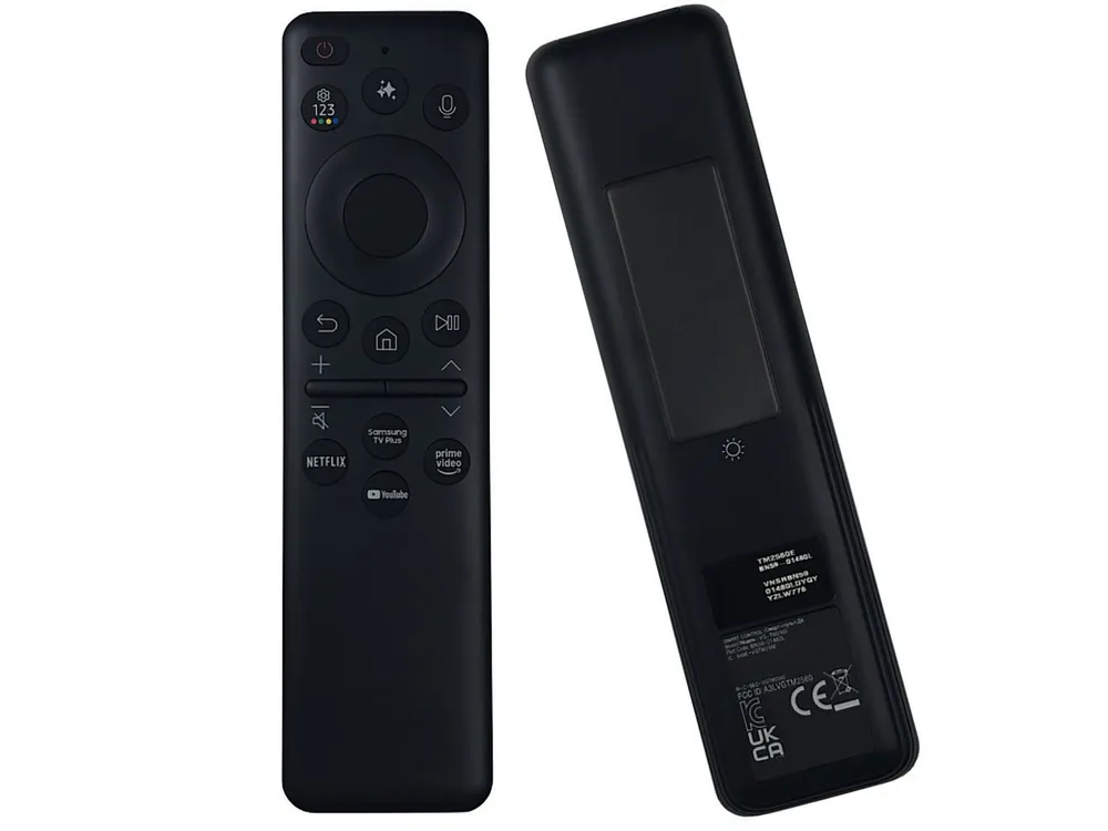 azurano Ersatz für SAMSUNG BN59-01480L, BN59-01480A, BN59-01480U, Universal-Smart-TV-Fernbedienung (Bluetooth, USB-C, Sprachsteuerung, Solar, Streaming-Tasten)