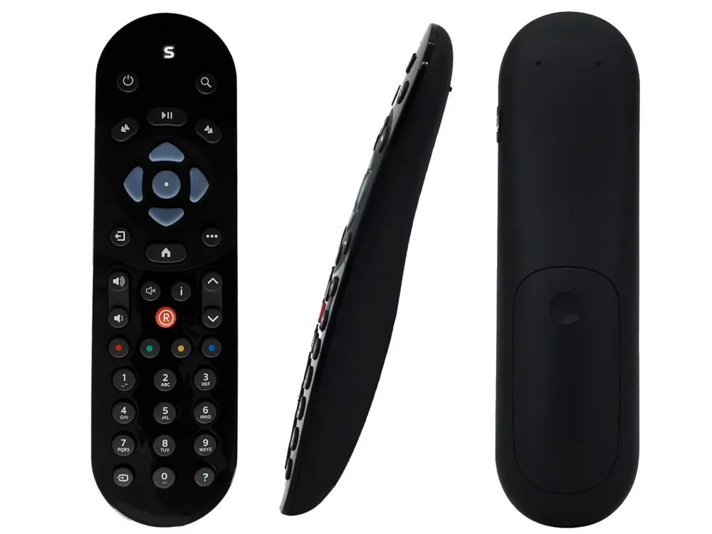 azurano Ersatz für SKY Q TV Box Receiver, Mini, silver, - universal IR Universal-Smart-TV-Fernbedienung