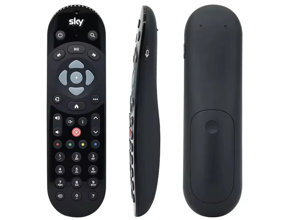 azurano Ersatz für SKY TV Box, universal, Sky Q, Voice remote, 1TB 2TB Universal-Smart-TV-Fernbedienung