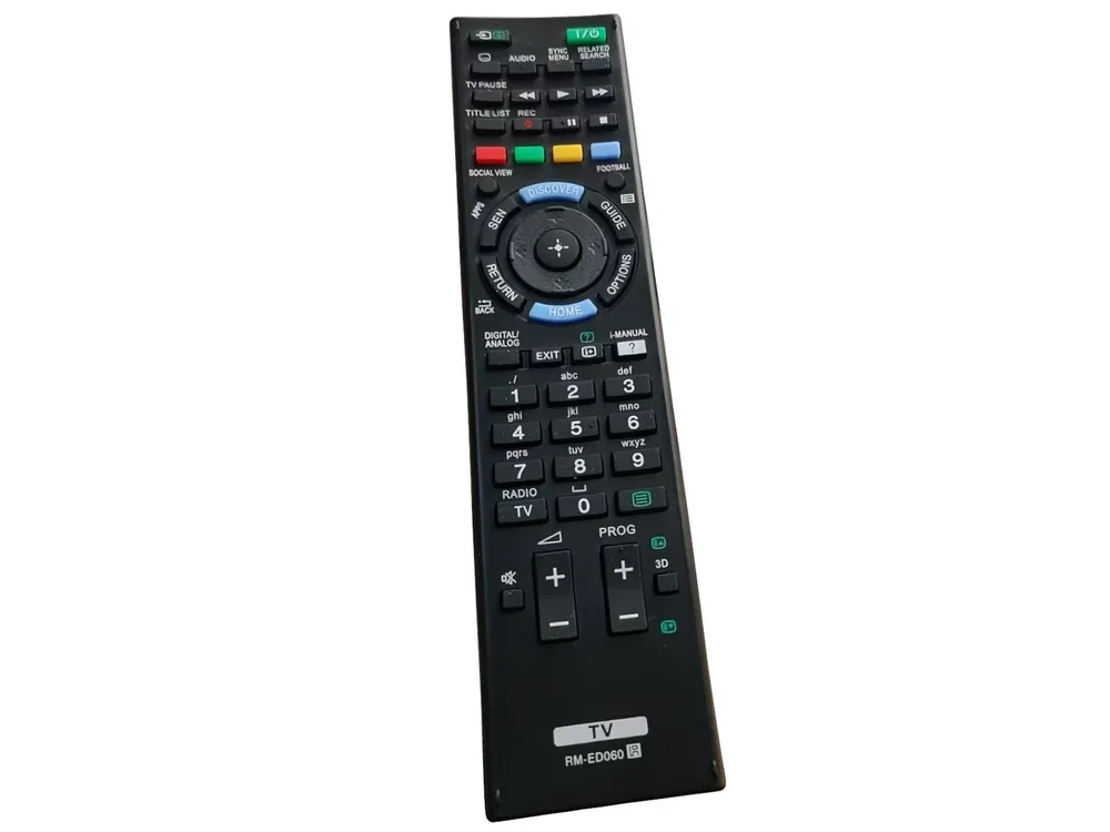 azurano Ersatz für SONY RM-ED060, 149272011, 149-272-021, SUB RM-ED053, Universal-Smart-TV-Fernbedienung