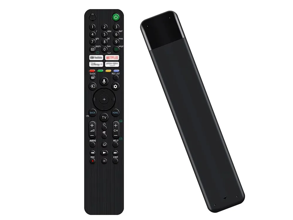 azurano Ersatz für SONY RMF-TX520E, 100995321 Universal-Smart-TV-Fernbedienung (Bluetooth, Sprachsteuerung, Sprachsuche, Streaming-Tasten)