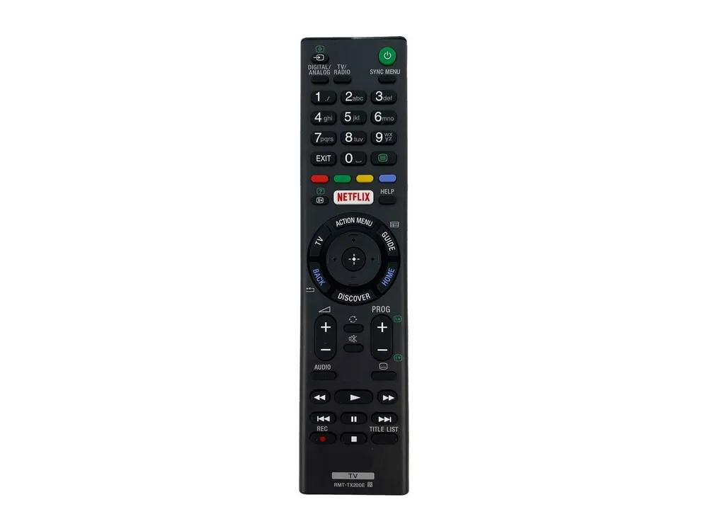 azurano Ersatz für SONY RMT-TX200E, 149316111 Universal-Smart-TV-Fernbedienung