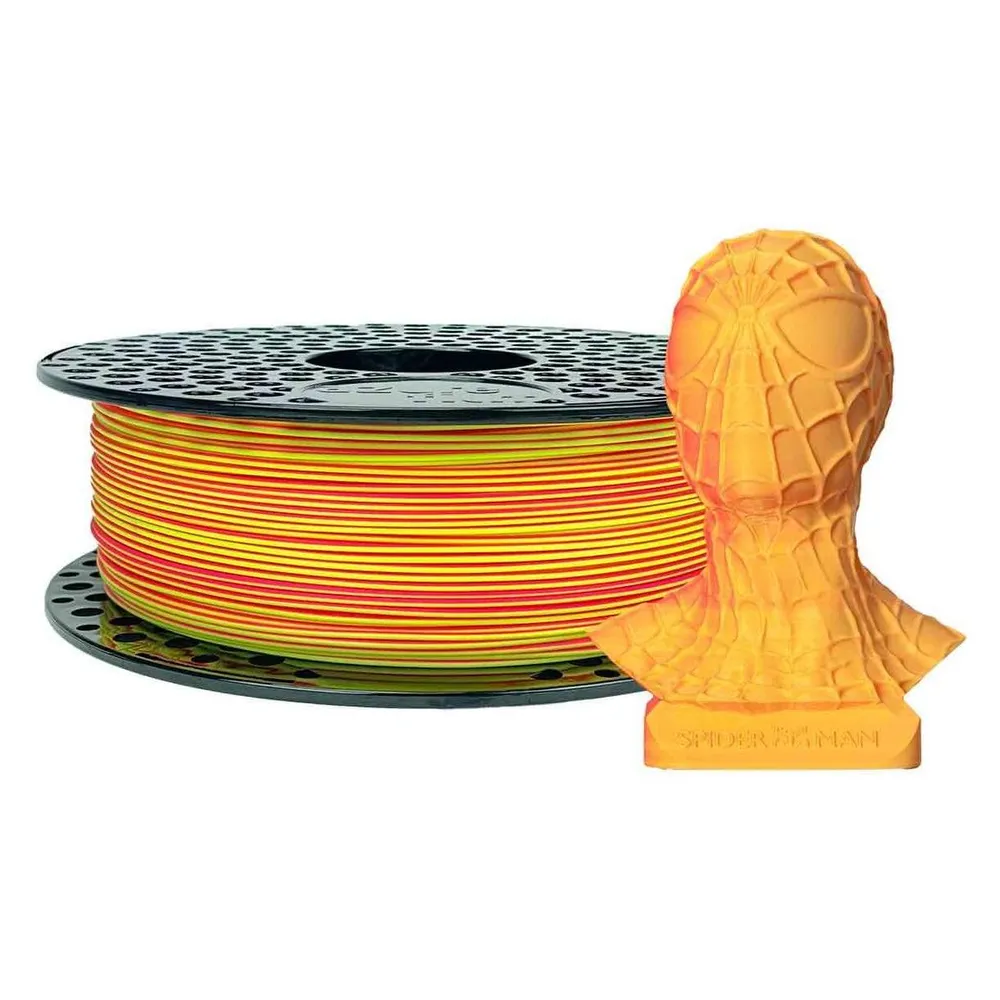 AzureFilm PLA 1,75mm DUAL NEON YELLOW - PINK 1kg 3D FILAMENT