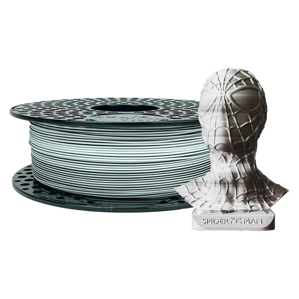 AzureFilm PLA 1,75mm DUAL LIGHT - DARK GREY 1kg 3D FILAMENT