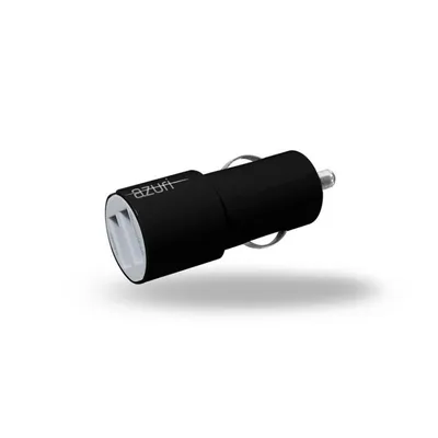 Auto Ladegerät Azuri AZPCHEAD2USBDUOBLK 2 USB Ports 12V Schwarz