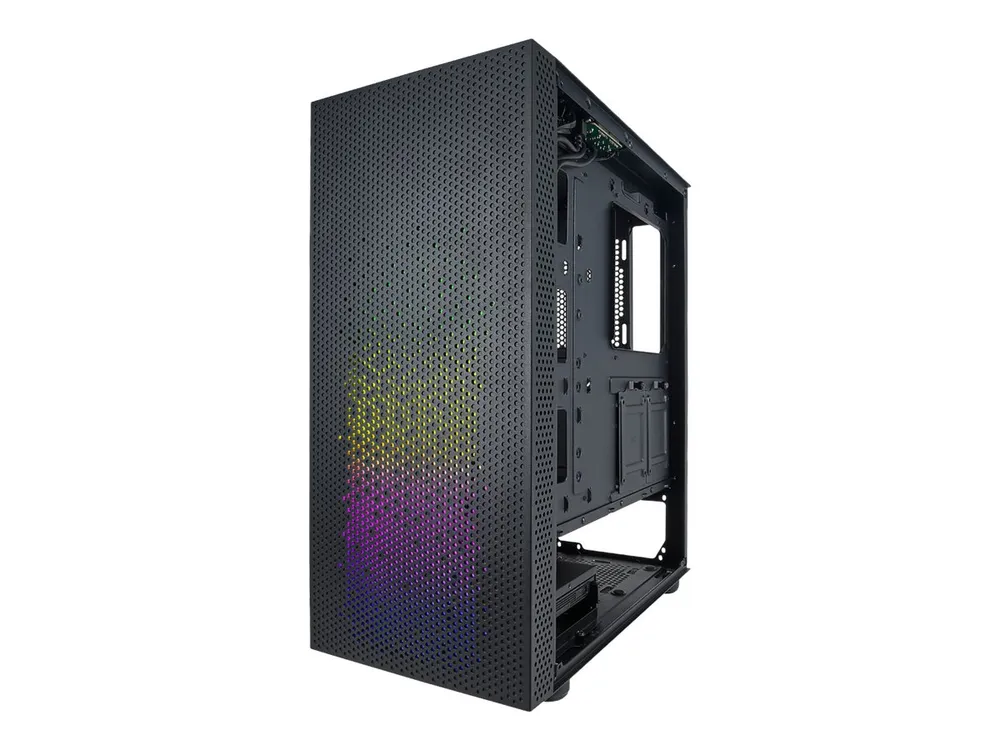 AZZA Celesta 340F - Schwarz - Glasfenster