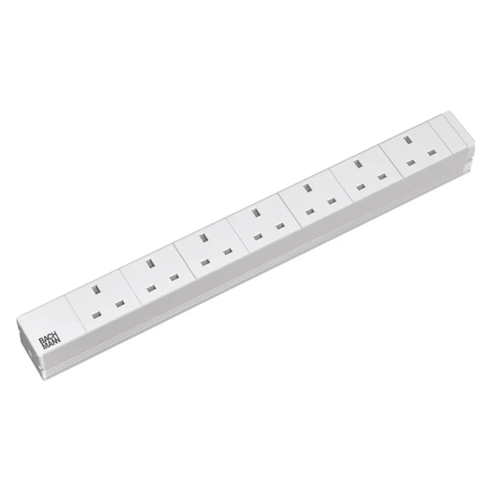 Bachmann 333.804 7AC outlet(s) 1U Grau Stromverteilereinheit (PDU)