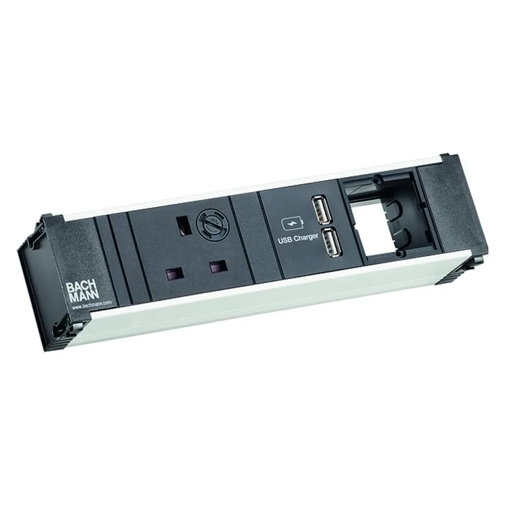 Bachmann 912.1781 CONI 1xUK 3.15A 1xUSB Charger