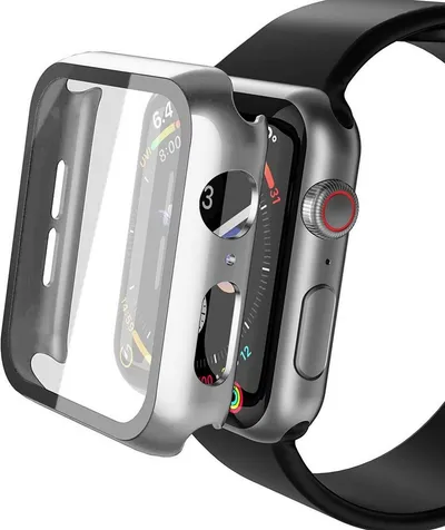 Baker Smartwatch-Hülle 2x Hülle für Apple Watch 1/2/3/4/5/6/7/8/9/SE/Ultra/Ultra2, (2 Pack) 38mm 40mm 41mm 42mm 44mm 45mm 49mm, i Watch Schutzhülle Case