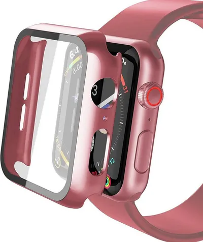 Baker Smartwatch-Hülle 2x Hülle für Apple Watch 1/2/3/4/5/6/7/8/9/SE/Ultra/Ultra2, (2 Pack) 38mm 40mm 41mm 42mm 44mm 45mm 49mm, i Watch Schutzhülle Case