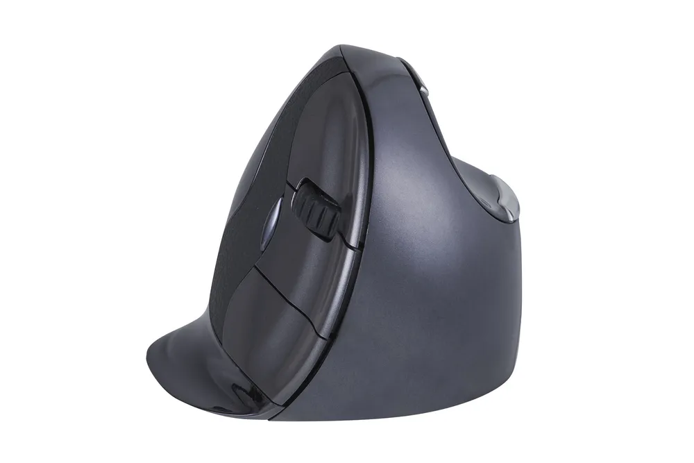Maus BakkerElkhuizen Evoluent D Medium Wireless 3200 DPI Schwarz Ergonomisch