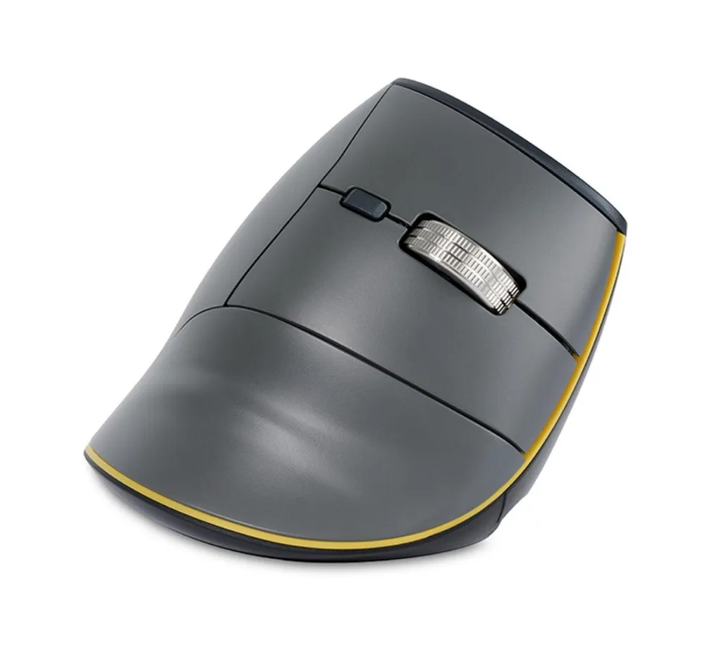 Ratón BakkerElkhuizen FastForward Wireless Bluetooth USB-C 500DPI Grau Ergonomisch