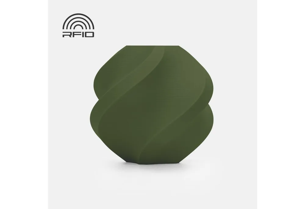 Bambu Lab Filament BambuLab PLA Matte Filament mit Spule 1kg, Matte Oberflächentextur