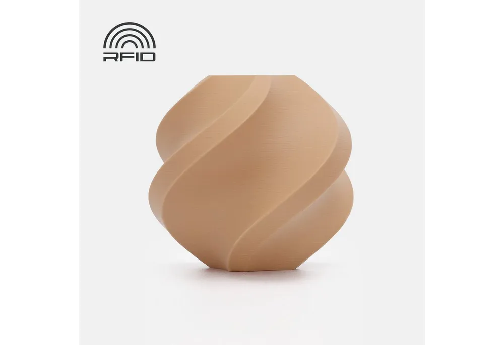 Bambu Lab Filament BambuLab PLA Matte Filament mit Spule 1kg, Matte Oberflächentextur