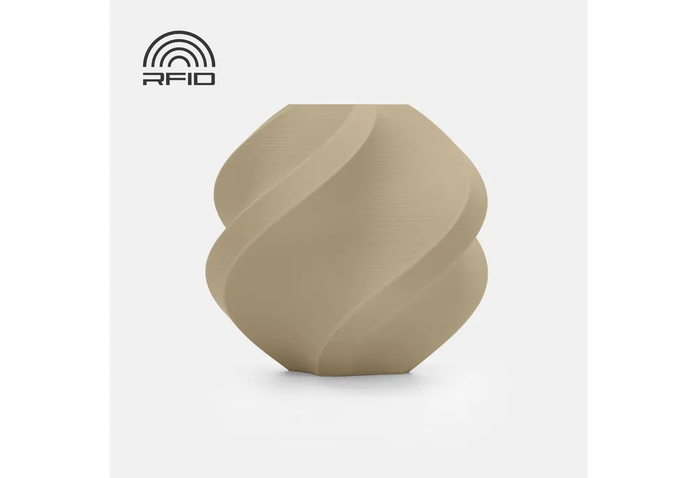 Bambu Lab Filament BambuLab PLA Matte Filament mit Spule 1kg, Matte Oberflächentextur