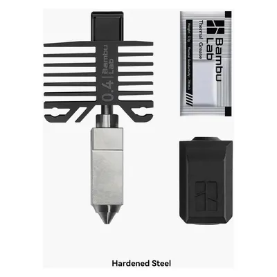 Bambu Lab X1/P1 Hotend - hardend steel 0.4mm