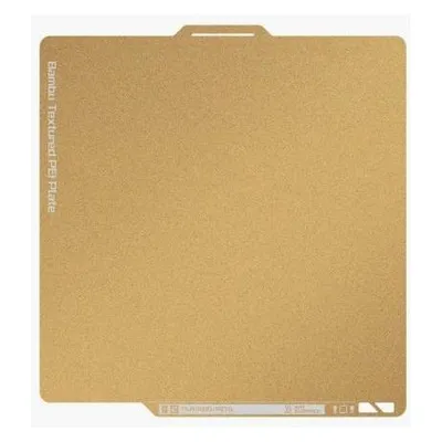 Bambu Lab Textured PEI Plate Gold - X1 / P1 Series