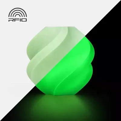 Filament PLA Bambu Lab A12-G0-1.75-1000-SPL Grün Glow-in-the-Dark 1,75 mm Leuchtend