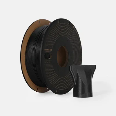 Filament PPA-CF Bambu Lab N06-K0-1.75-750-SPL Schwarz 1,75 mm Kohlenstofffaser Industrietauglich