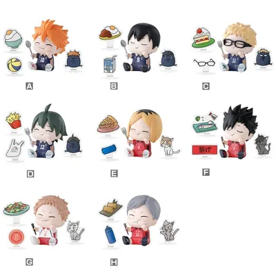 Figur Bandai Haikyu!! Blind Box PVC Chibi Kollektion