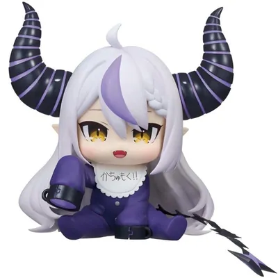 Figur Bandai Hololive La+ Darknesss Holobabies PVC Sammlerbasis