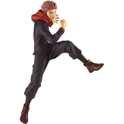 Banpresto Yuji Itadori JuJutsu Kaisen King of Artist Figur 20cm
