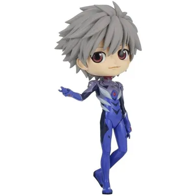 Figur Banpresto Kaworu Nagisa Q Posket Plugsuit Style Ver.B Evangelion