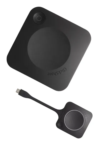 Drahtloses Präsentationssystem Barco ClickShare C-10 Desktop Schwarz HDMI 4K WLAN