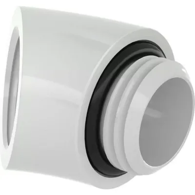 Wasserkühlung Barrow TDWT45-V2 W 45° drehbar G1/4" Metall weiß