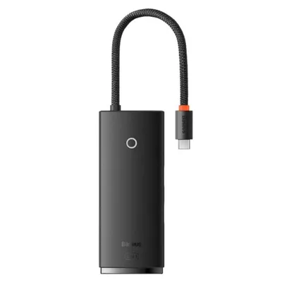 Hub Baseus 5 Ports USB 3.2 Gen 1 4K HDMI Modell WKQX040001 Schwarz