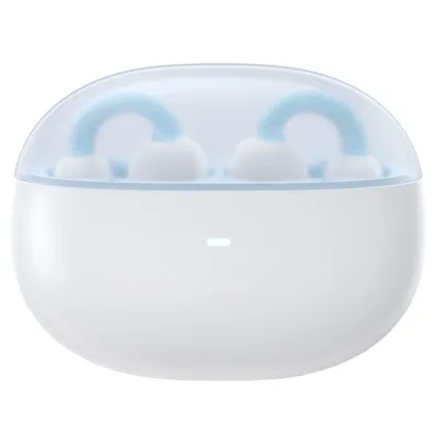 Baseus AirGo 1 Ring Open-Ear TWS Ohrhörer Kabellose Kopfhörer Weiß