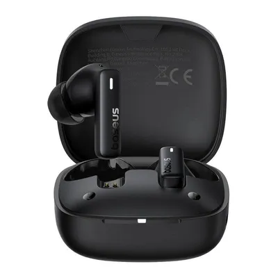 Baseus Bowie E19 kabellose Bluetooth 5.3 Kopfhörer Waterproof IPX5 für Anrufe und Musik schwarz