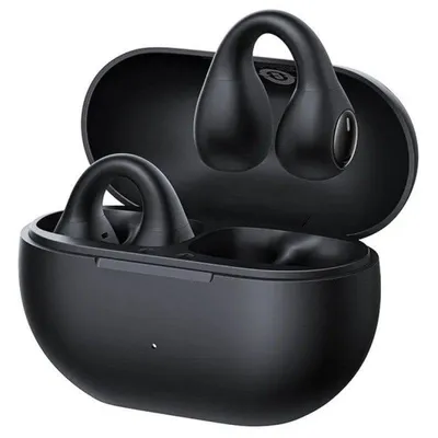 Baseus Bass 15 Clip Black Bluetooth-Kopfhörer mit Mikrofon und Geräuschunterdrückung Schwarz