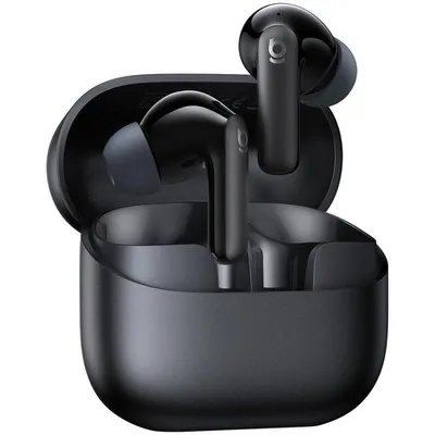Baseus Bass BP1 NC kabellose In-Ear Kopfhörer mit adaptiver Geräuschunterdrückung, 55h Akku, IP55 schwarz