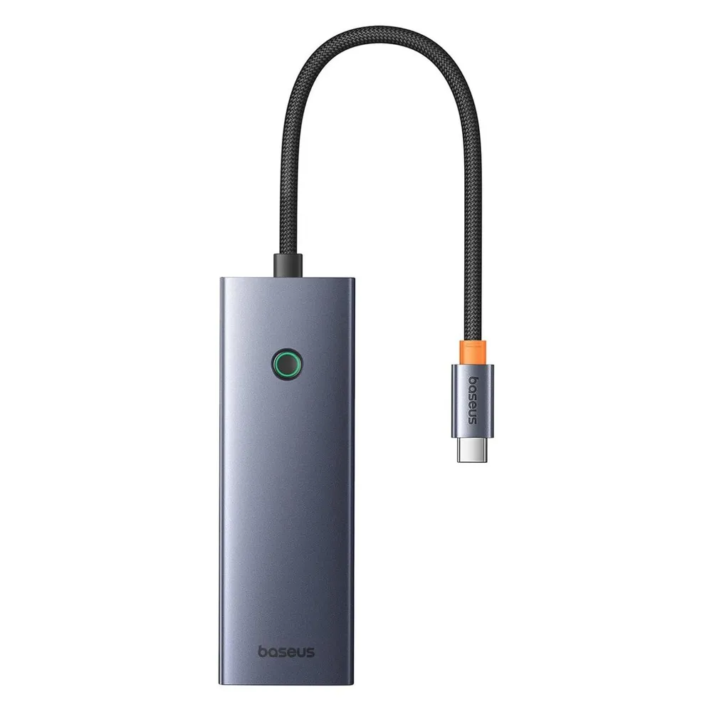Baseus Hub 7in1 UltraJoy, USB-C - HDMI, VGA, 4xUSB 3.0, PD (grey)
