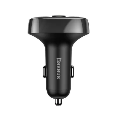 Baseus Dual USB Autoladegerät mit Bluetooth und MP3 Schwarz