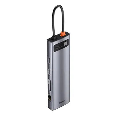USB-Hub Baseus Metal Gleam Series 11-in-1 USB-C 100W Ethernet 4K