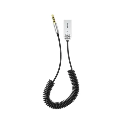 Baseus USB-AUX CABA01-01 Bluetooth 5.0 Audioadapter Schwarz